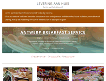 Tablet Screenshot of leveringaanhuis.be